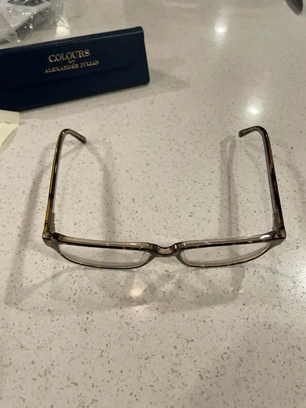 Colours by Alexander Julian Dunlop Eyeglasses with Case PERSCRIPTION